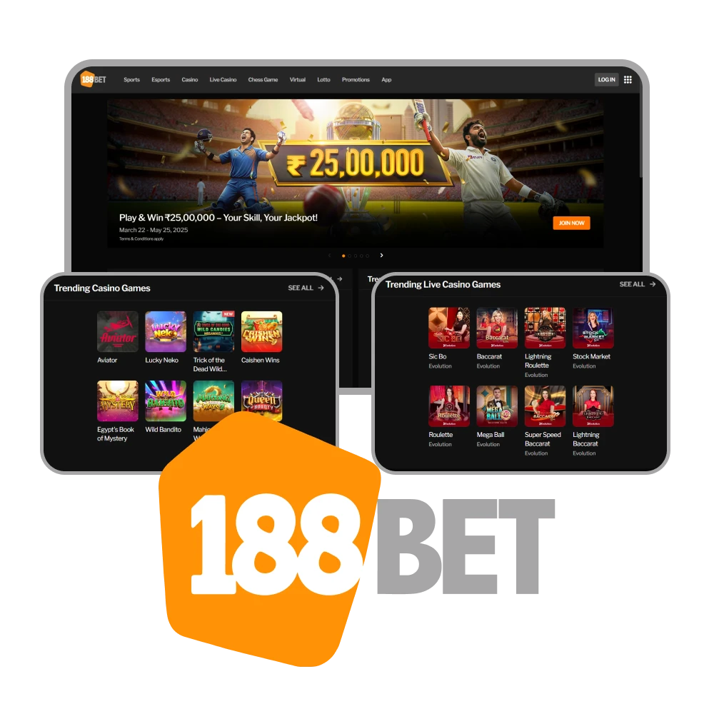 Dịch vụ ứng dụng và truy cập di động 188Bet